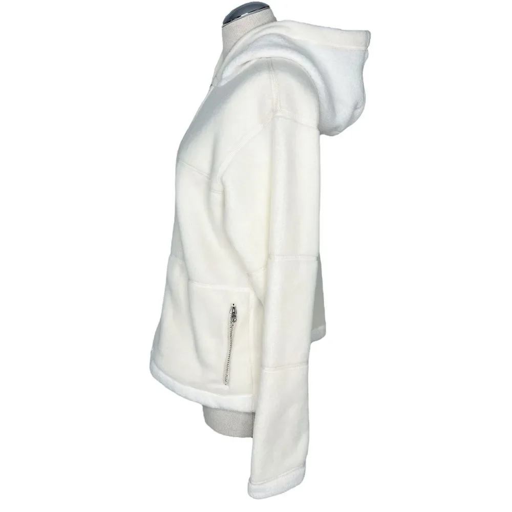 Patagonia Synchilla Arctic Jacket sz L * Cream Ivory Fleece Full Zip Cozy Warm - Picture 4 of 9